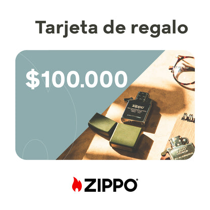 Tarjeta de Regalo Zippo — El Regalo Perfecto