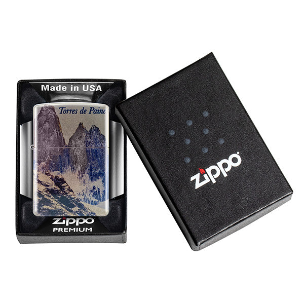 Diseño Zippo de Montaña