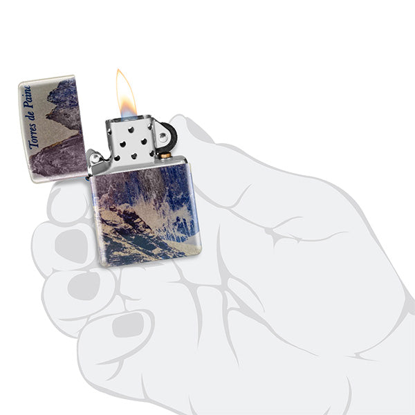 Diseño Zippo de Montaña