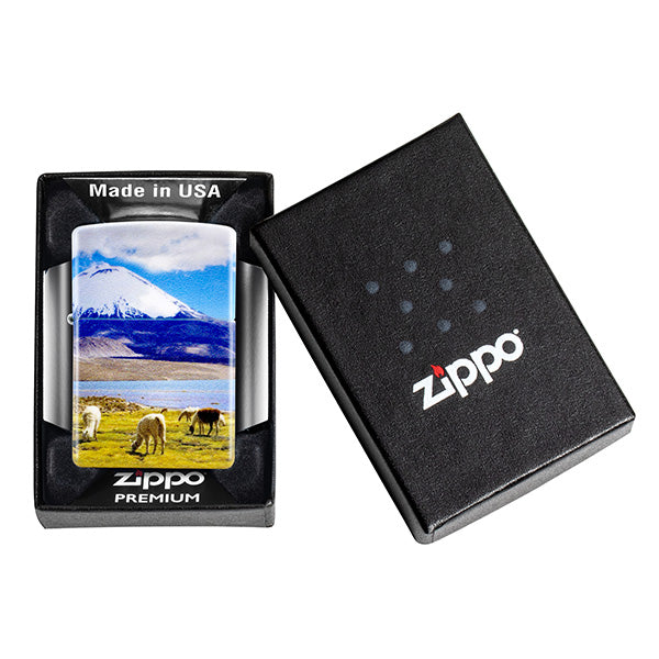 Diseño Zippo de Montaña