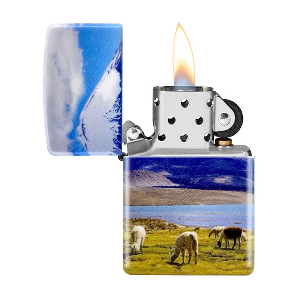 Diseño Zippo de Montaña