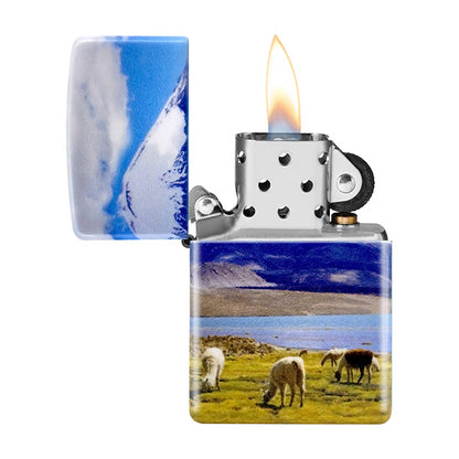 Diseño Zippo de Montaña