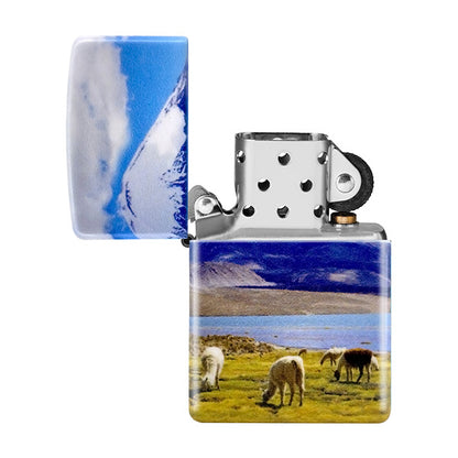 Diseño Zippo de Montaña