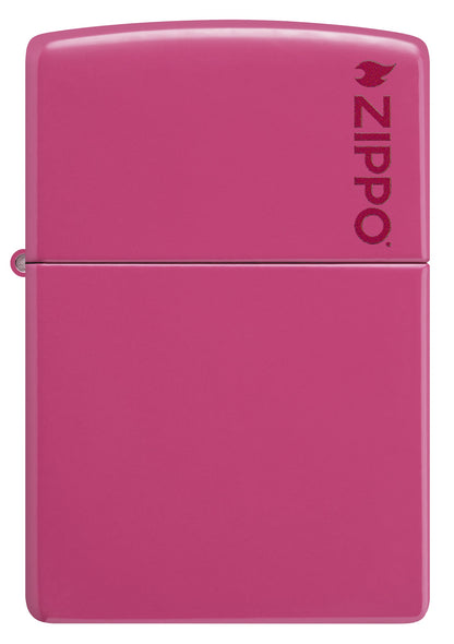 Front view of Classic Frequency Zippo Logo Windproof Lighter.